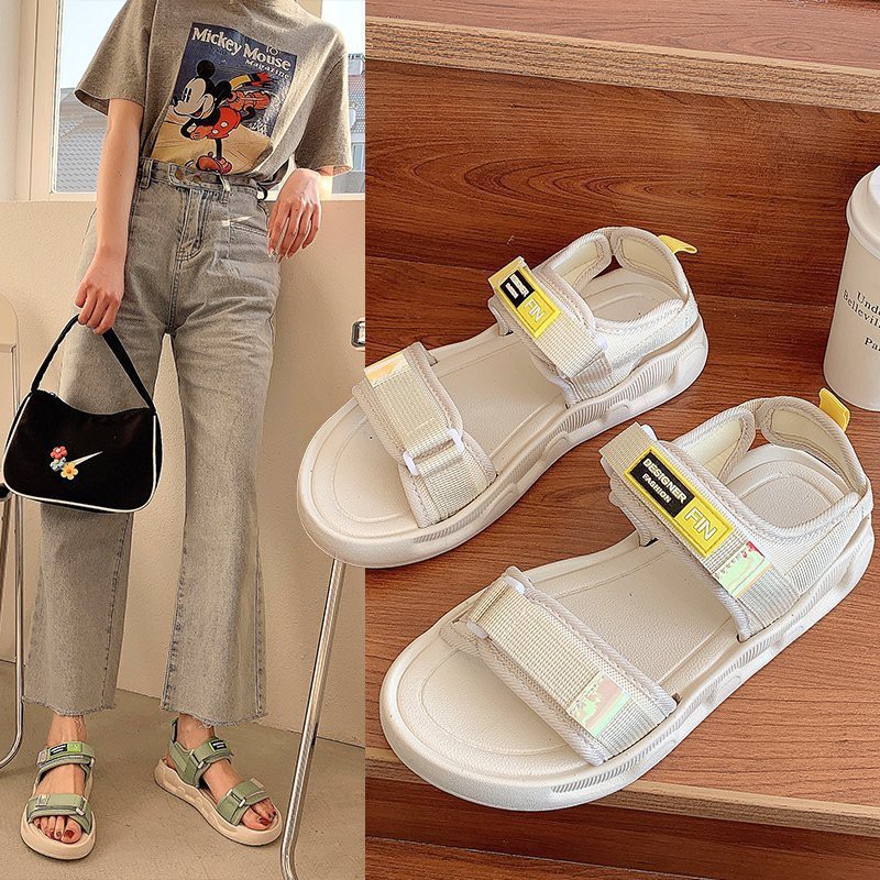 SN3540 - (ready stok dan FREE BOX ) Sandal Karet Fashion Wanita Import - Sandal Anti slip/Anti Air