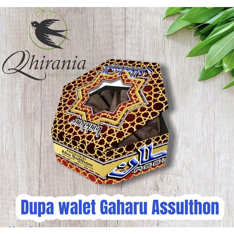 Dupa Walet GAHARU Assulthon Ori 24 biji / DUPA GAHARU / candu Walet