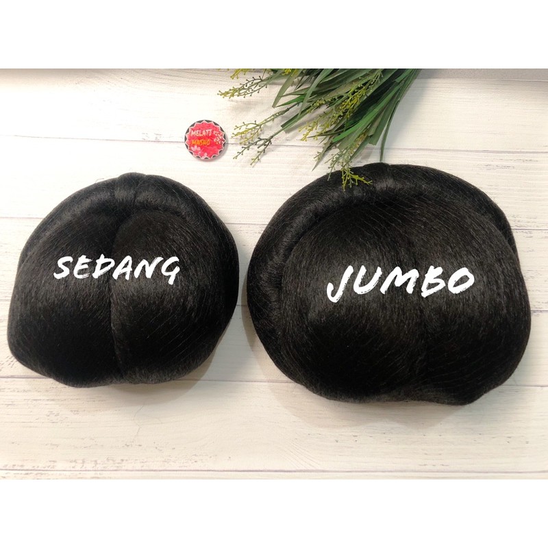 SANGGUL JUMBO PENGANTIN JAWA SANGGUL TEKUK JUMBO