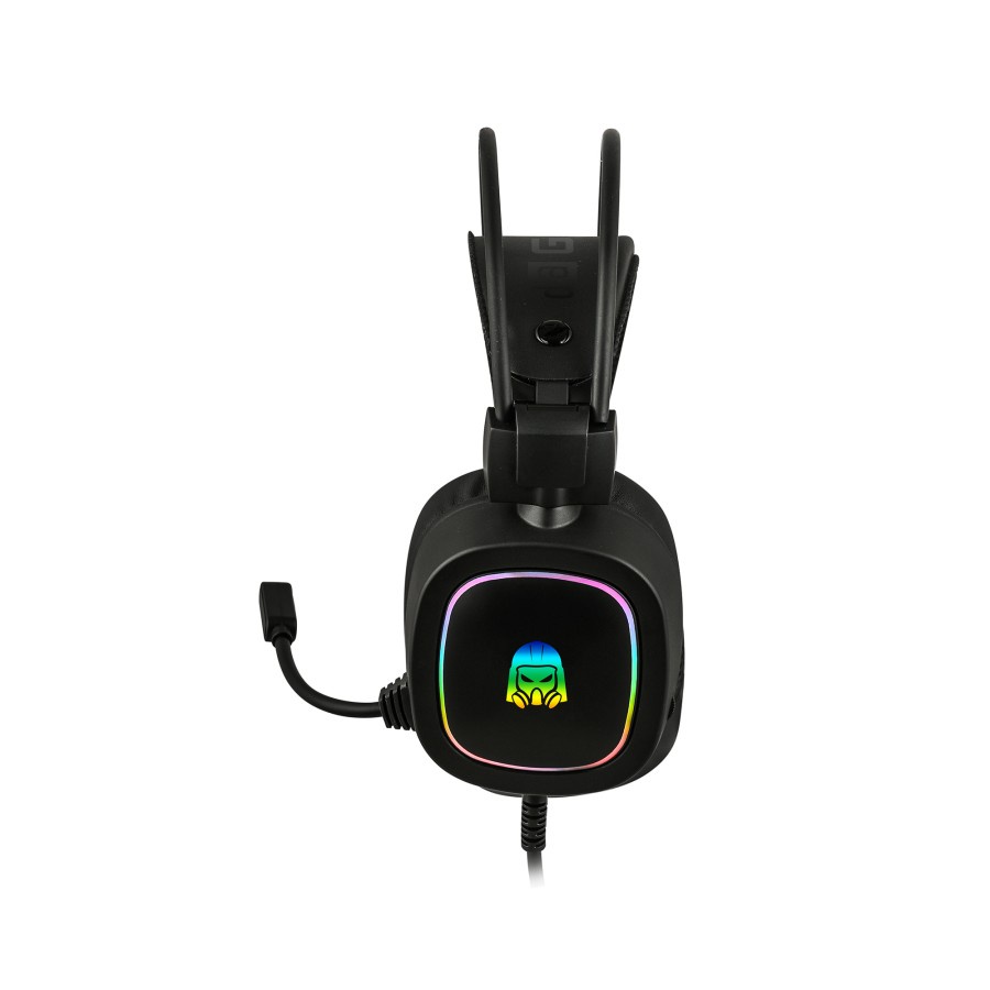 Digital Alliance Headset Gaming Delta Fighter RGB Virtual Surround Sound 7.1 - Black