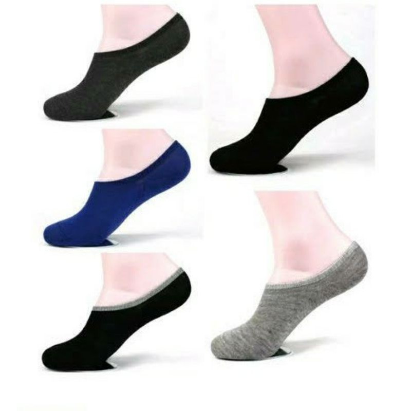 HIDDEN SOCKS/KAOS KAKI BALET POLOS/UNISEX/ PRIA / WANITA