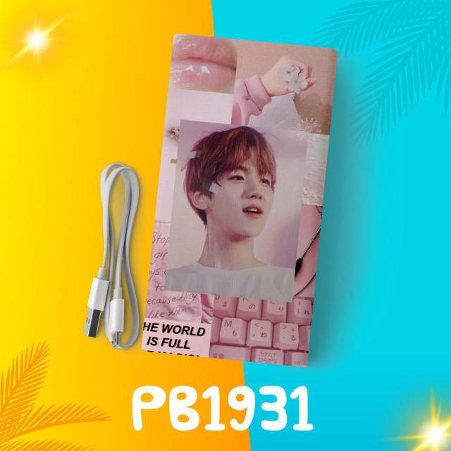 POWERBANK / VEGER / VEGER POWERBANK / KPOP / KOREA / CUSTOM POWERBANK