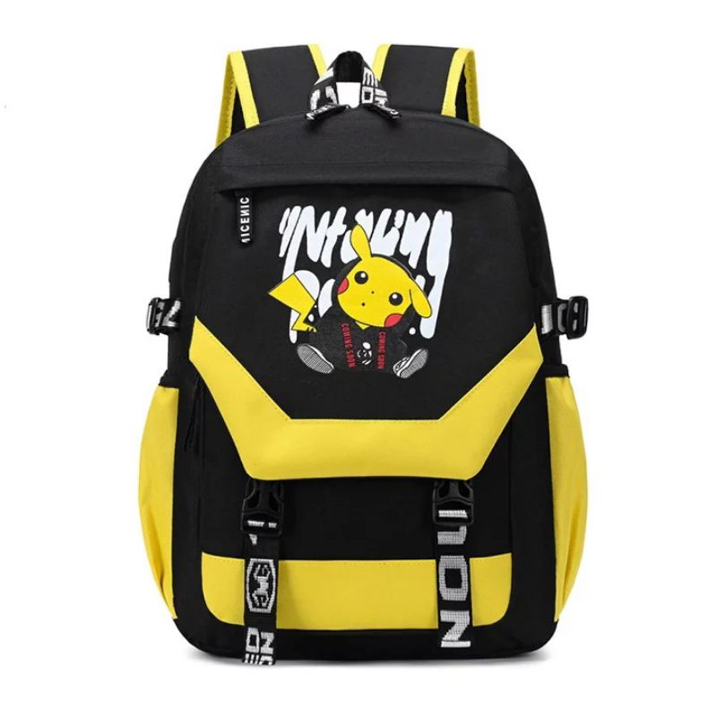 Qisswa Backpack Korea Ransel Sekolah Picaku Backpack Multifungsi
