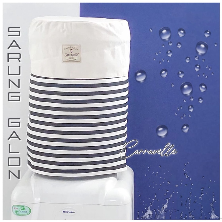 Cover Penutup Dispenser Sarung Galon Dispenser Kanvas Motif Bisa Custom Sablon Logo Merk Untuk Souvenir Gift Pernikahan
