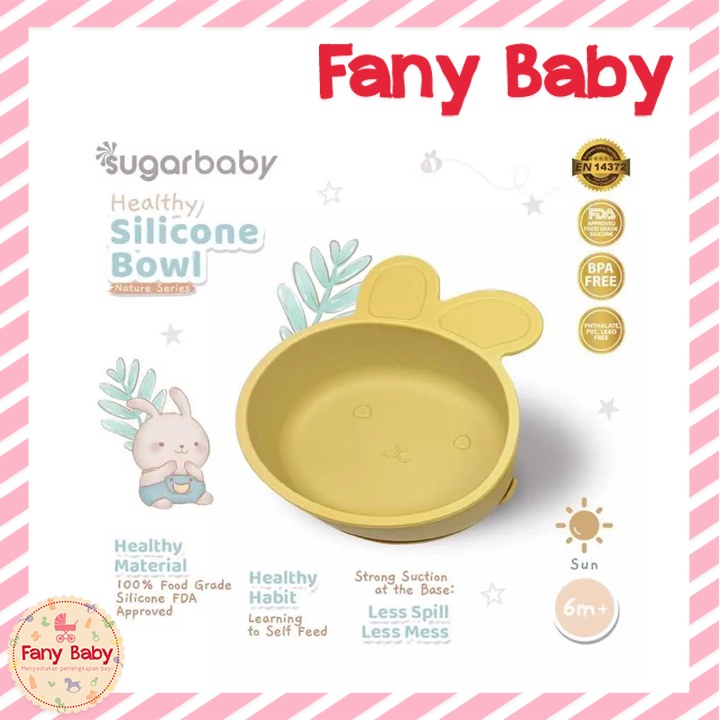 SUGAR BABY HEALTHY SILICONE BOWL NATURE SERIES