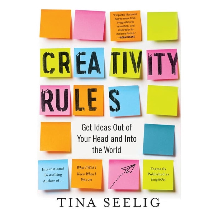 

Buku Creativity Rules_ Get Ideas Out of Your Head and into the World - HARD COVER