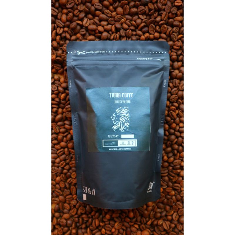 

KOPI HOUSEBLAND BIJI SANGRAI - KOPI BUBUK ( ARABICA 50 : 50 ROBUSTA )