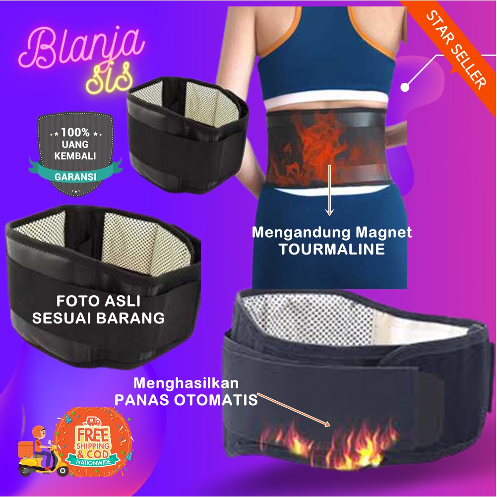 Sabuk alat Terapi Pemanas sakit Pinggang Original