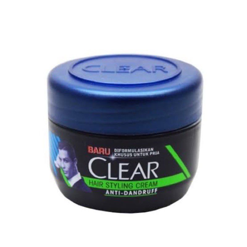 clear brisk hair styling cream 100gram terlaris
