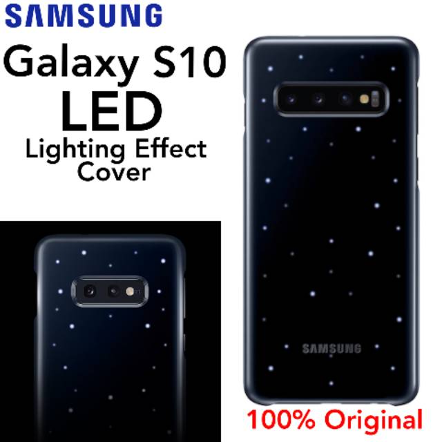 Samsung S10 Plus S10+ LED Lighting Effect Cover ORIGINAL Case Casing Lampu