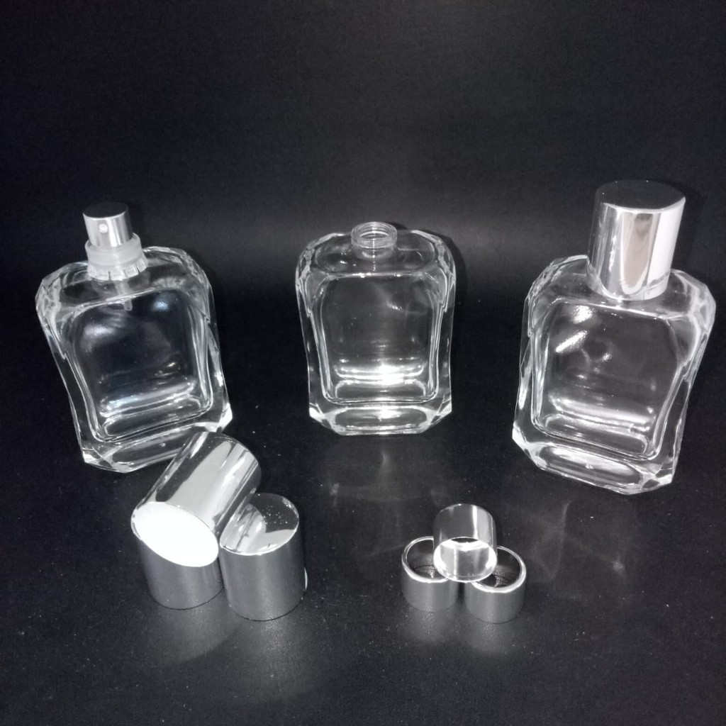 Botol Parfum V32408 easy pump dan tutup non full lusinan