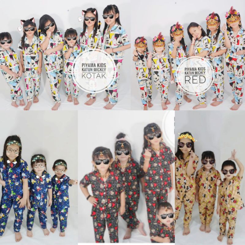 Baju tidur anak 1-12 tahun