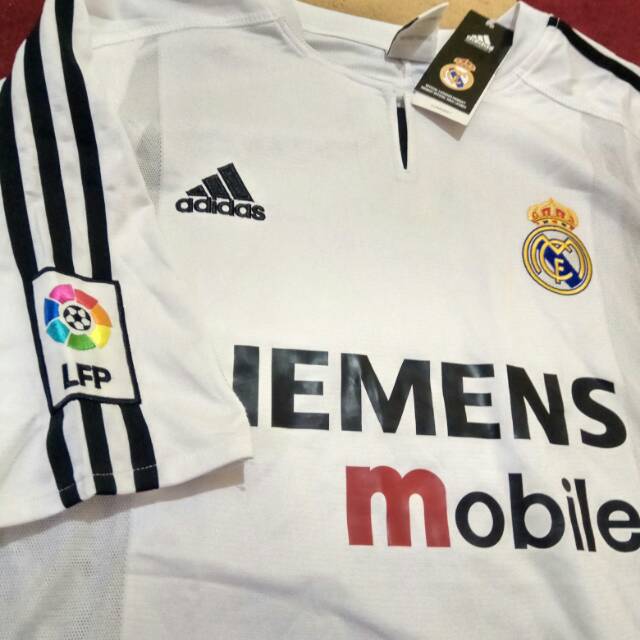 Jersey retro real madrid home 2003-2004