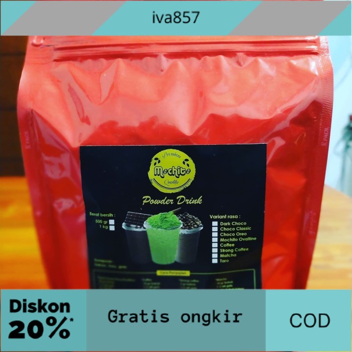 

PROMO Red velvet/bubuk minuman/powder drink GRATIS ONGKIR