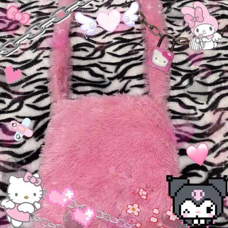 Fluffy Shoulder Bag
