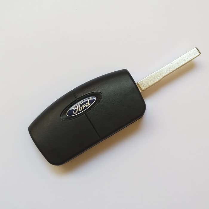 Casing Cover Kunci Lipat Flip Key Mobil Ford Fiesta 3 Tombol