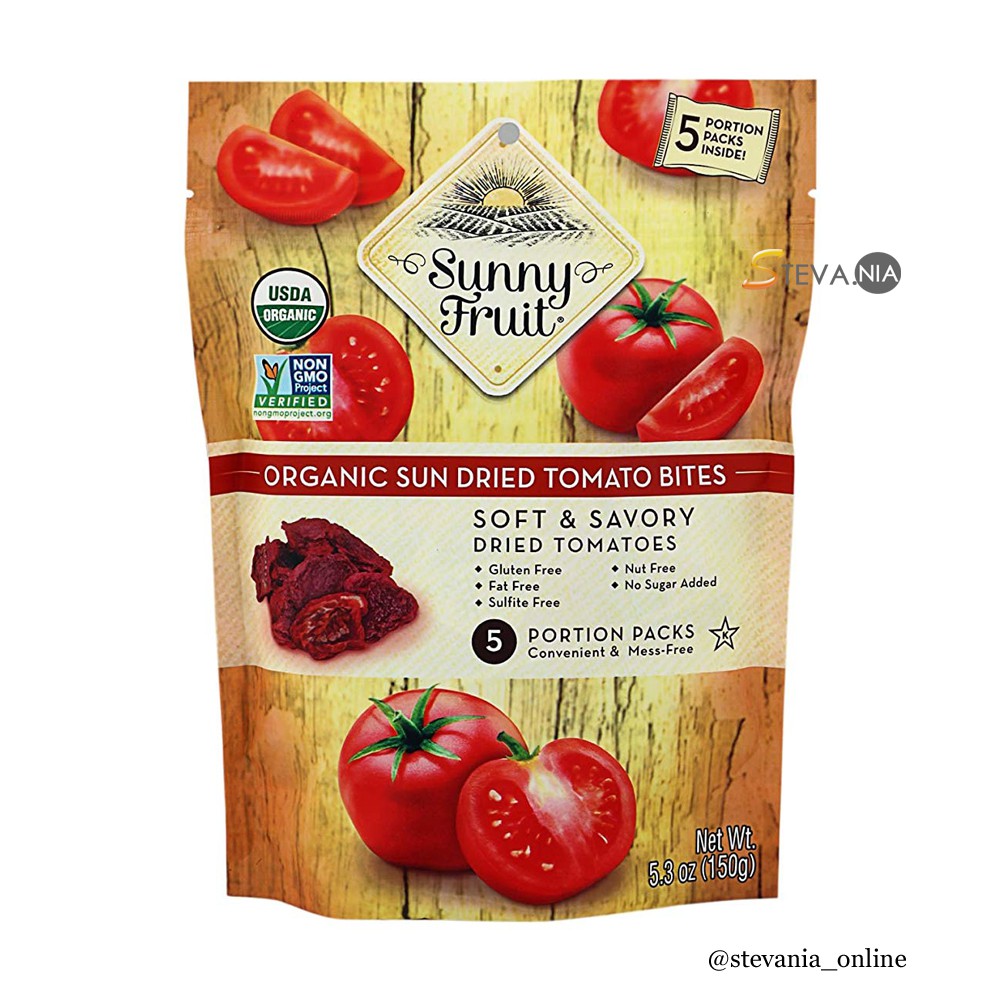 

Sunny Fruit Organic Sun Dried Tomato Bites 150GR Original