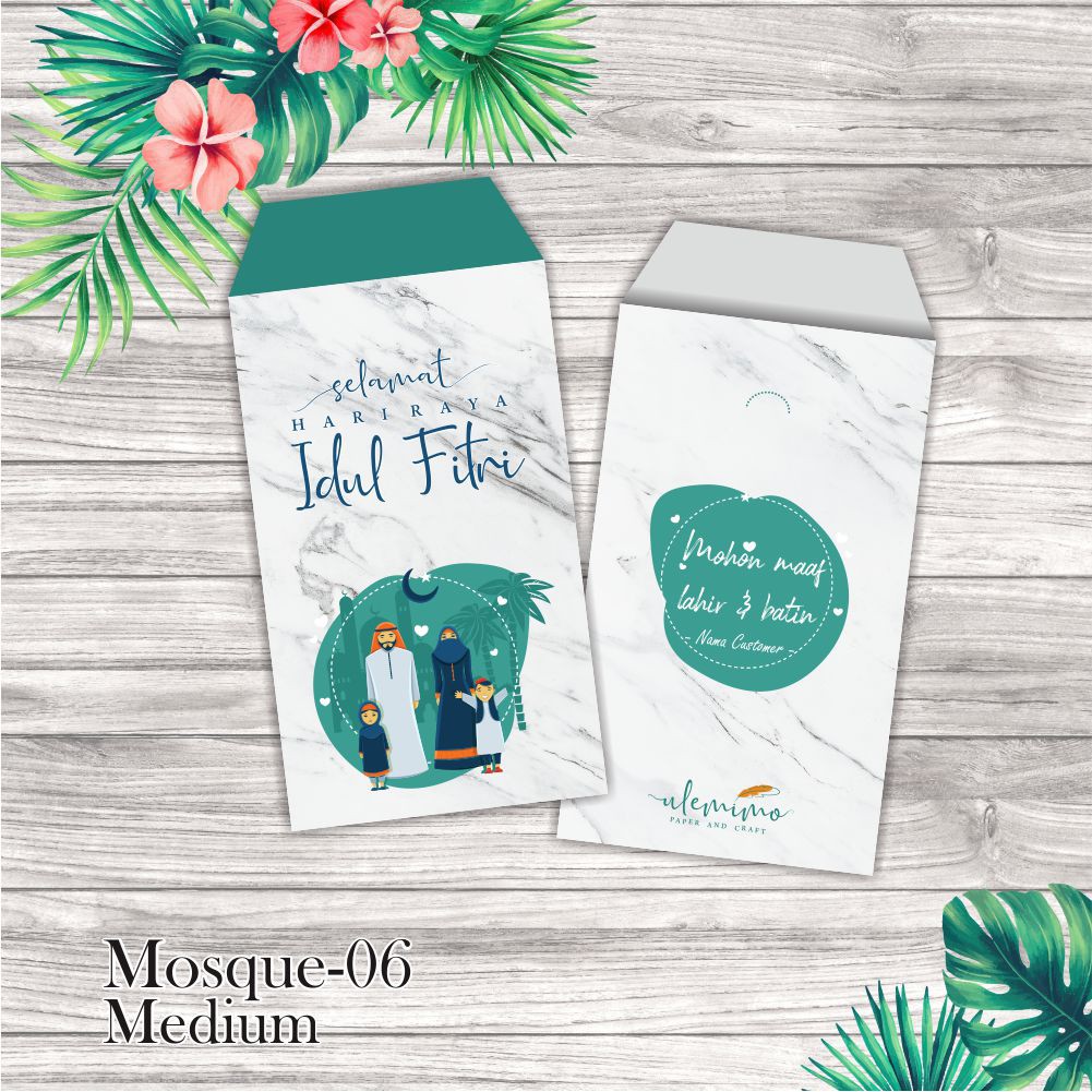 

Amplop Angpao Custom Medium Islami 06