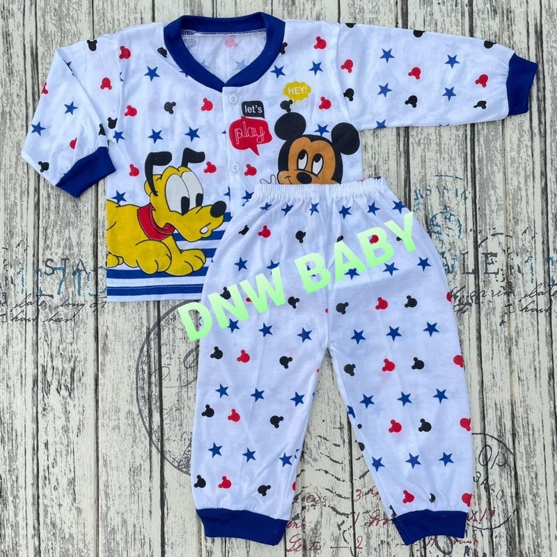 Setelan Baju Bayi Baju Bayi Lucu Baju Atasan Bayi Baju Set Bayi DNW BABY