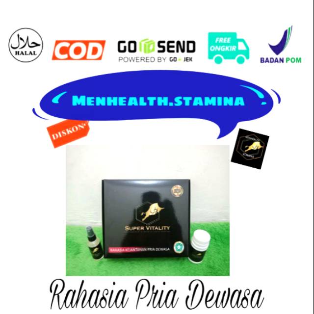 Super Vitality | Stamina Pria