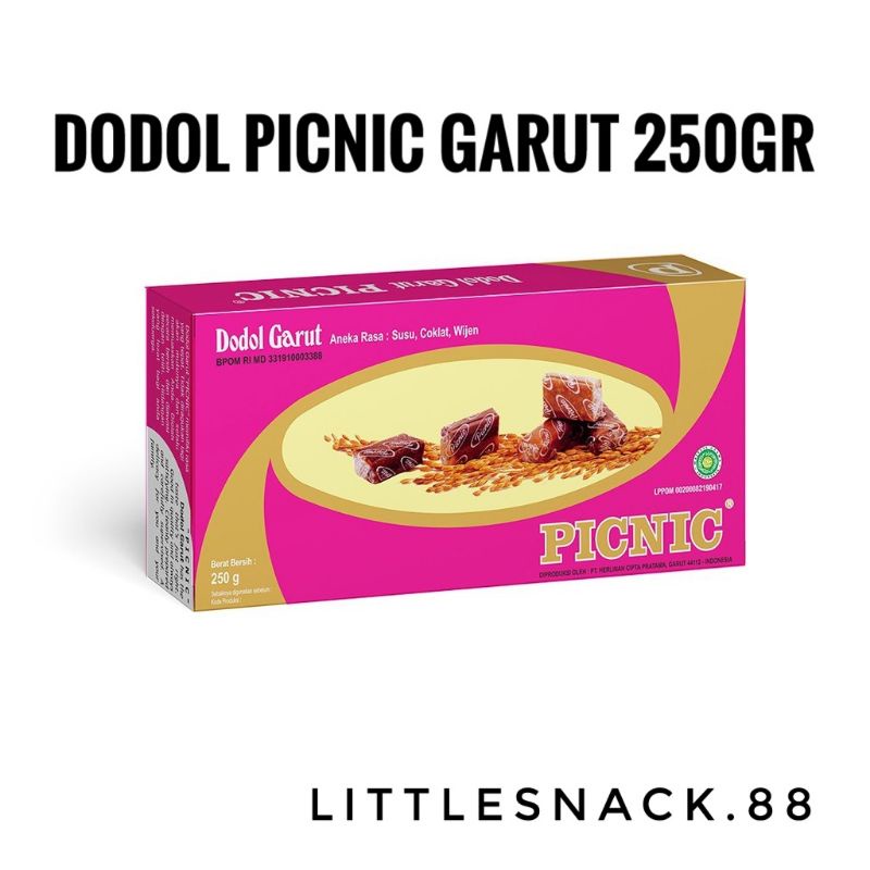 

DODOL PICNIC GARUT 250GR