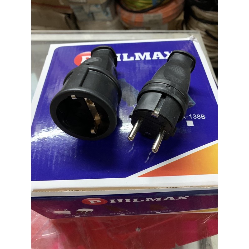 Steker dan kontra karet Philmax