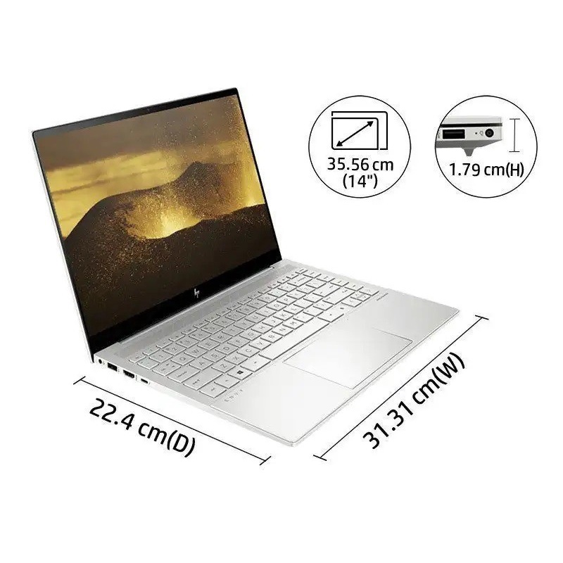 HP ENVY 14-EB0002TX i7-1165G7 16GB 1TB GTX1650Ti 4GB 14&quot; IPS OHS W10