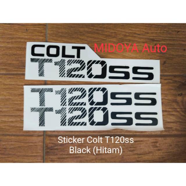 Sticker Sticker Colt T120ss Tahun Lama
1set