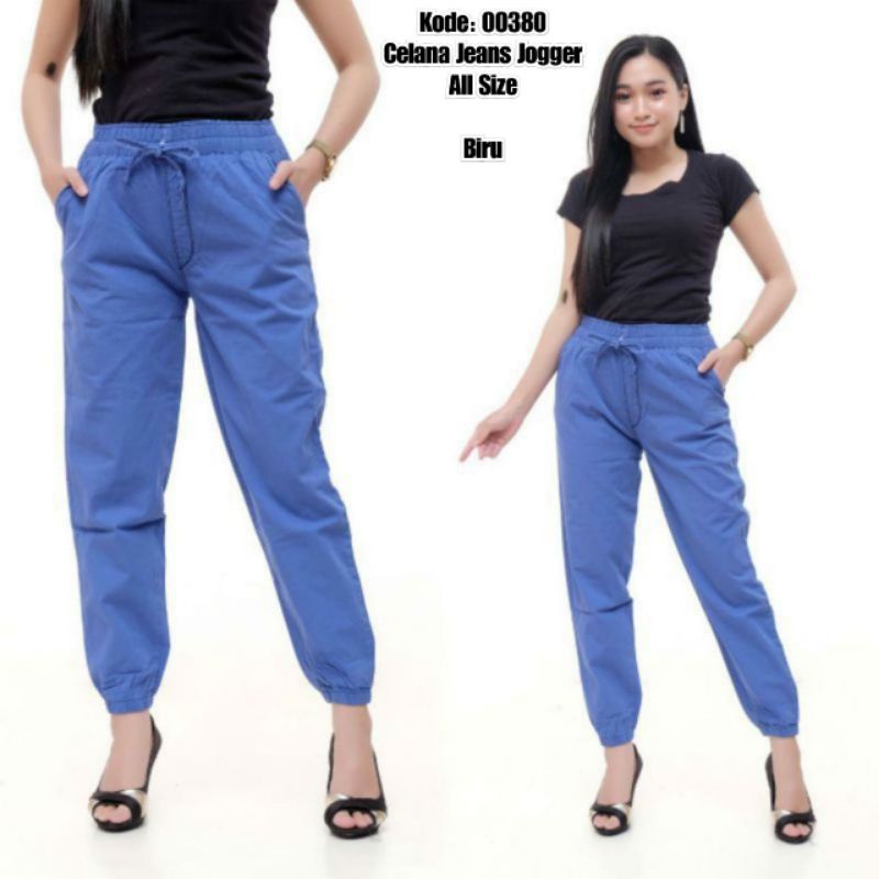 celana jogger jeans dewasa | celpan dewasa