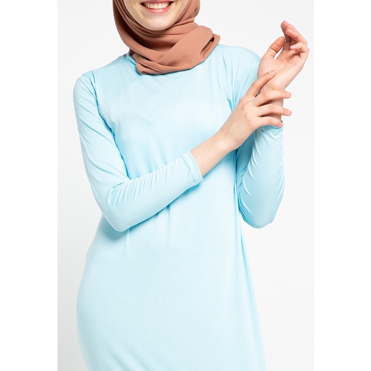 Le Najwa - Gamis Fashion Muslimah Lucia Manset-Ocean