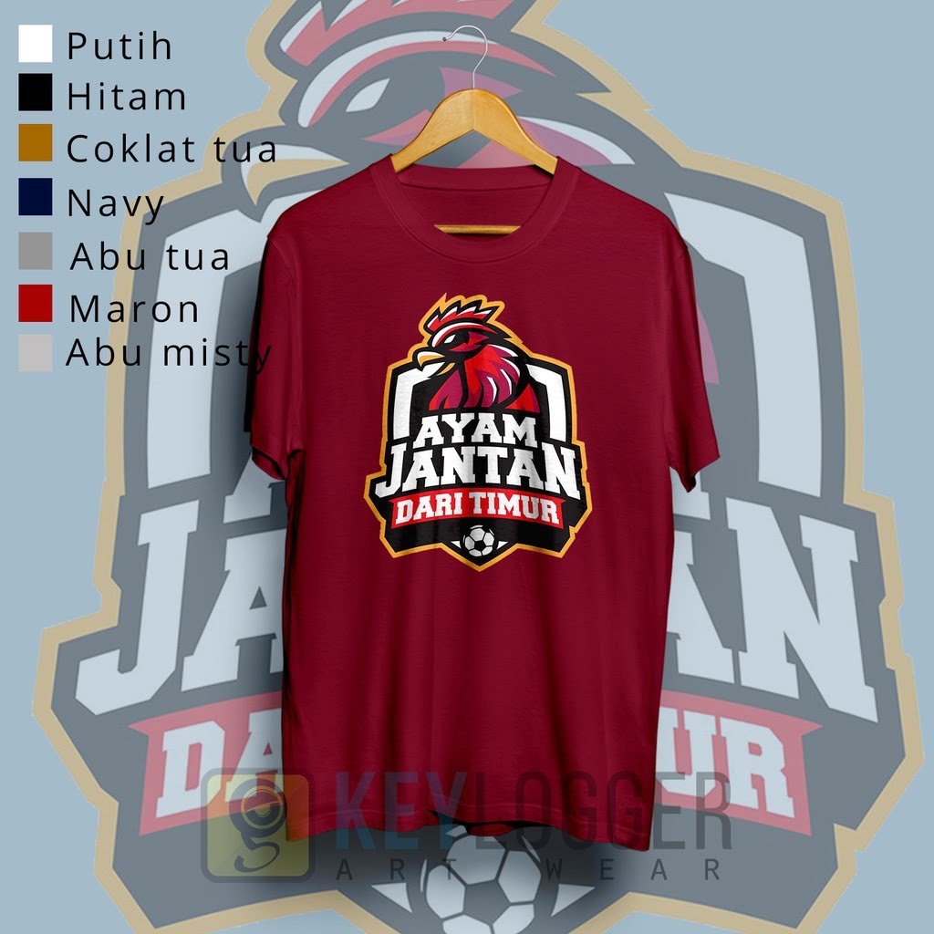 Kaos Bola Ayam Jantan Dari Timur PSM Makassar