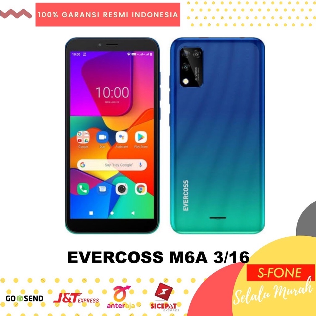 EVERCOSS M6A 3/16 Garansi Resmi