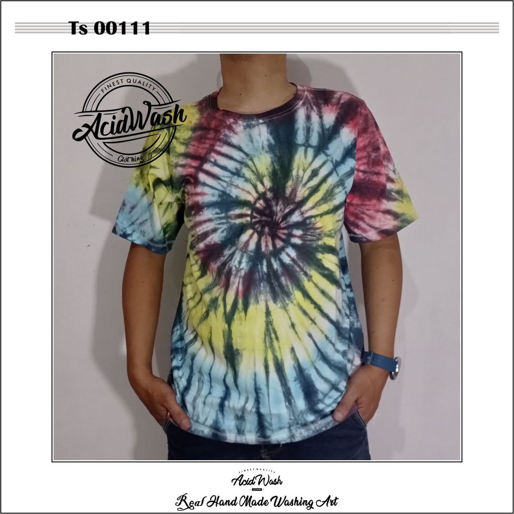 BAJU WASHING BAJU TIE DYE KAOS WASHING KAOS TIE DYE KAOS POLOS TIE DYE KAOS POLOS WASHING..
