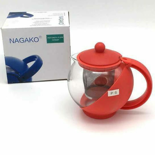 Tea Pot Nagako Aurora 1250 Ml / Teko Saringan Teh