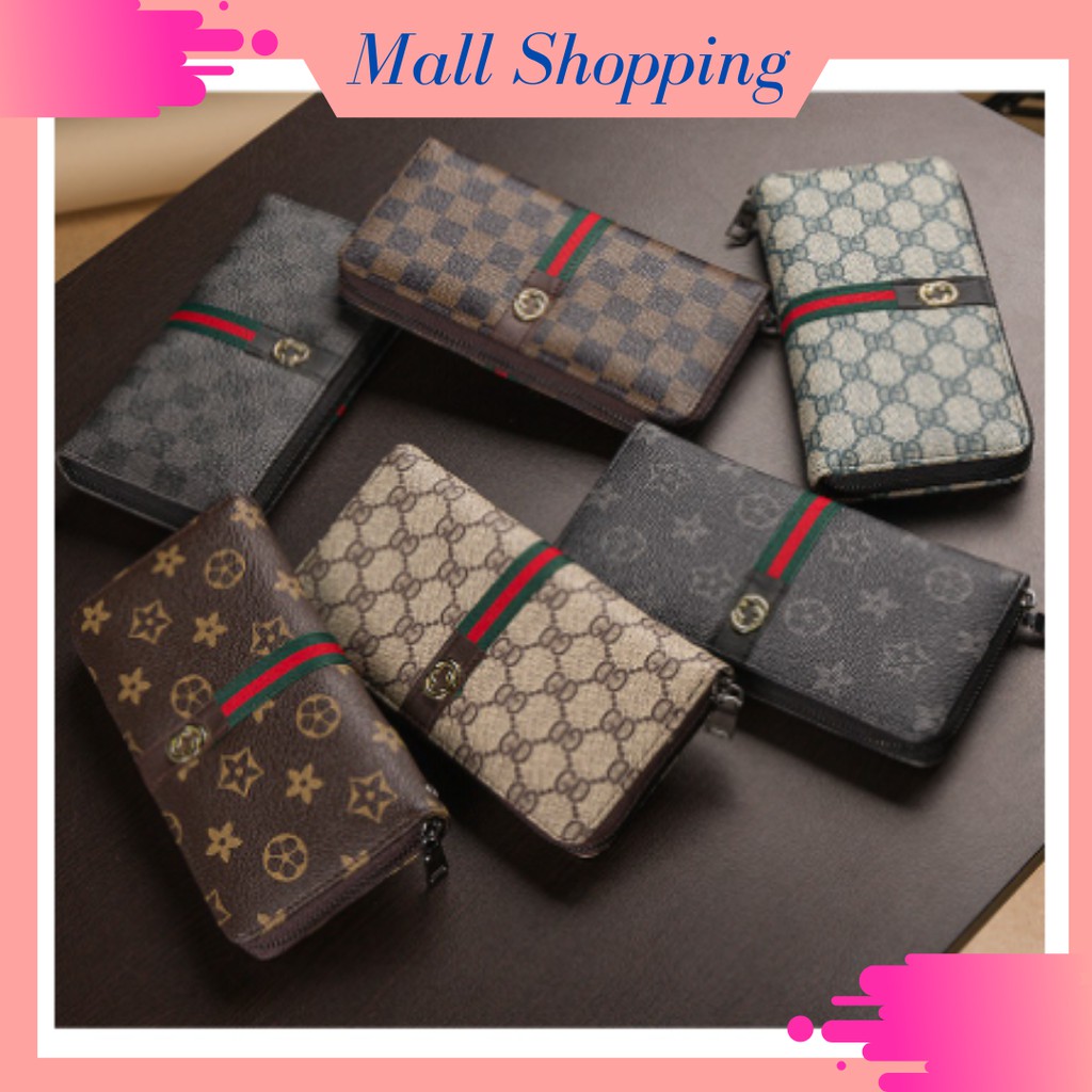 (COD) Dompet Wanita Dompet Panjang Dompet Kulit Import Women Wallet Fashion MALL SHOPPING