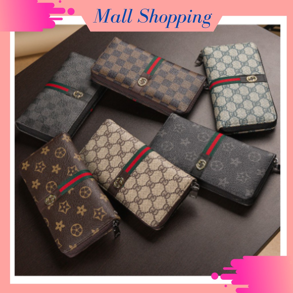 (COD) Dompet Wanita Dompet Panjang Dompet Kulit Import Women Wallet Fashion MALL SHOPPING