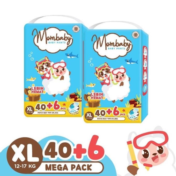 Mombaby Pants Size Xl 40 + 6