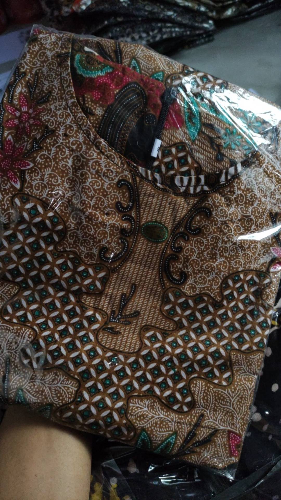 Atasan Batik Dolby Dolbi Dobby Doby Tenun Sutra Tulis Halus Katun Atbm Baron Sarombit Atasan