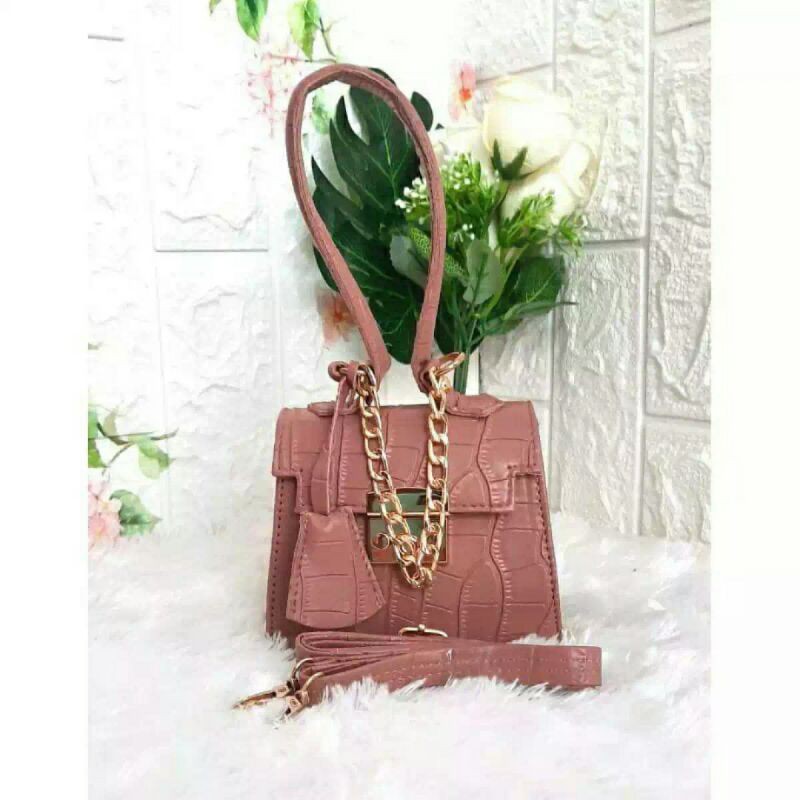 Rully68 Tas Selempang Andin Crocoo Tas mini bisa cod