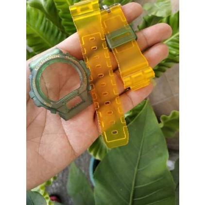 Bnb Bezel Strap Band Casio Gshock DW6900 DW6600 G Shock Jelly Mate Dof ,.