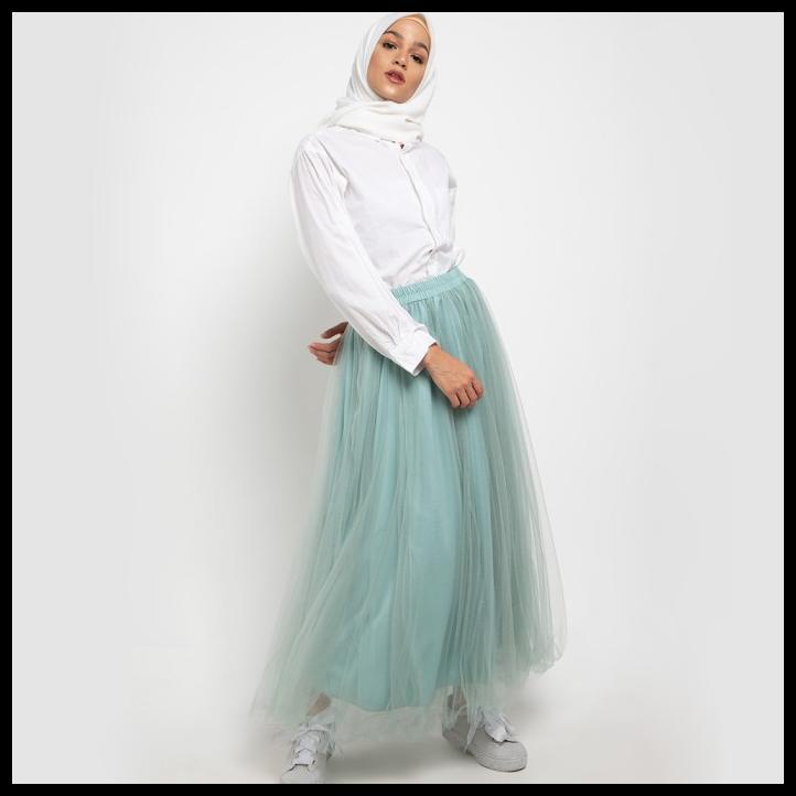 Bawahan Muslim Wanita Le Najwa Lucinta Rok Tutu Mint