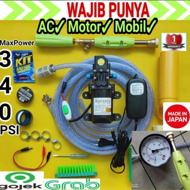 Alat Mesin Cuci Motor Mobil AC 250PSI Maxpower 340 PSI Steam Pump Original