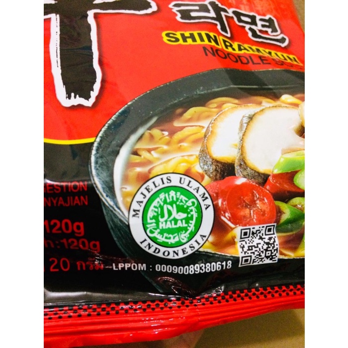 

PASTA-ANEKA- NONG SHIM SHIN RAMYUN SPICY MUSHROOM 120GR -ANEKA-PASTA.