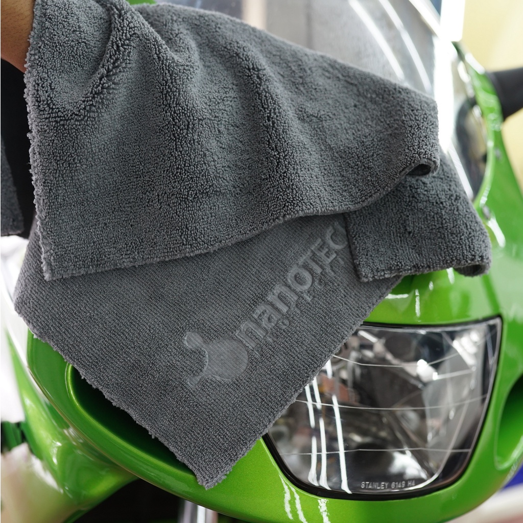 KAIN MICROFIBER EDGELESS DETAILING - nanoTECH PROTECTION - MICROFIBER EDGELESS ULTIMATE WIPE 40X40 420GSM - SUPER PREMIUM QUALITY - DRYING TOWEL EDGELESS - HANDUK MOBIL - KAIN LAP MOBIL - LAP MOTOR - KAIN LAP KENDARAAN - MICROFIBER COATING