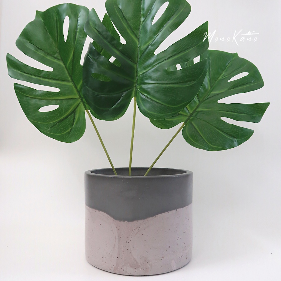 Pot Tanaman Besar D15 Waterproof/Concrete Pot/Pot Semen Anti Air/Pot Beton/Aesthetic Pot/Pot Astetik