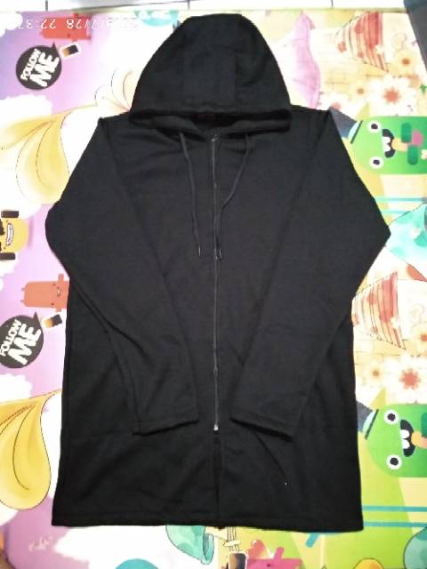 Jubah anime polos black/one piece marine /corazon/death note kira/trafalgar law/uchiha sharingan