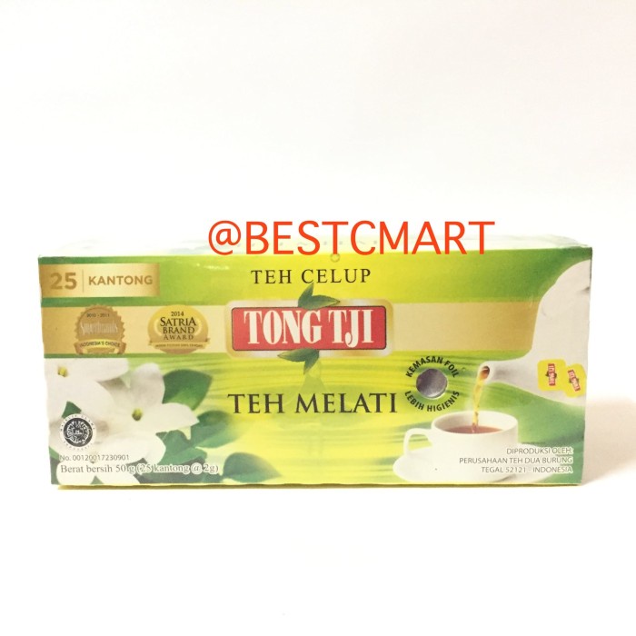 

Bb06F21D Tong Tji Teh Melati (Tea Bag) 50 Gr Gg054Ss