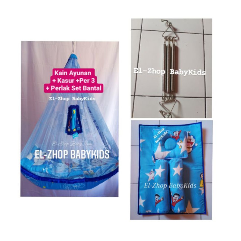 Ayunan Res + Kasur + Per 3 + Perlak Set