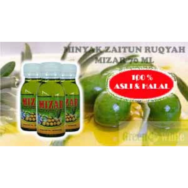 

Minyak Zaitun Ruqyah Mizar 70 ML