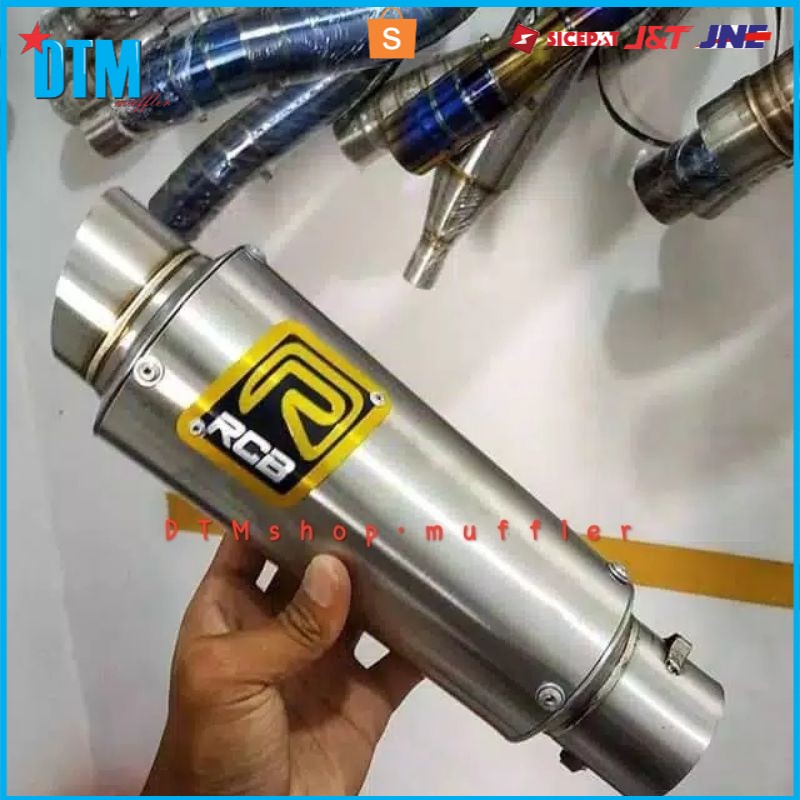 SILINCER KNALPOT RCB silincer only diameter 50mm